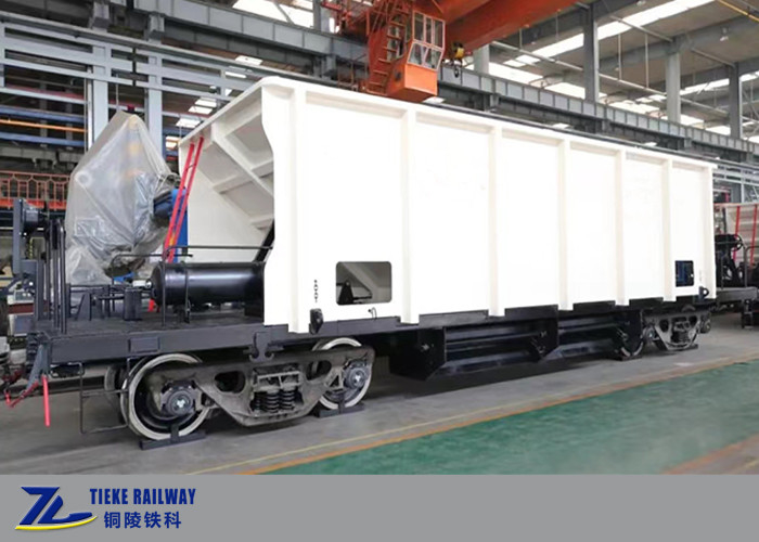 1000 mm de largeur de voie ferrée Ballast Hopper Wagon Charge payante 40T Capacité 25 mètres cubes
