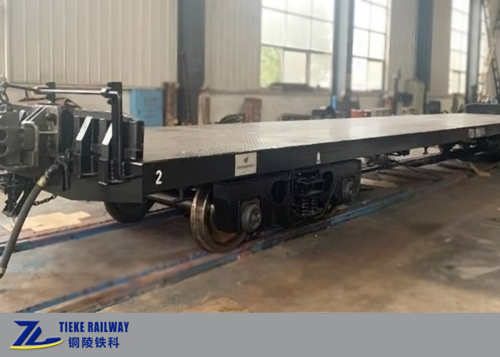 Le chariot ferroviaire 80km/H UIC de fret de bas plancher a approuvé pour la mesure de 1435mm maintiennent le rail