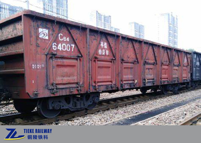 voiture de wagon de train à couvercle serti de la charge 61t 80 km/h pour les marchandises générales