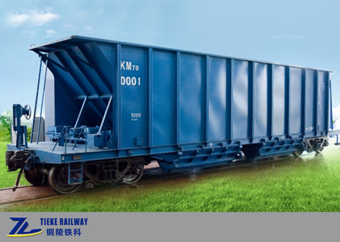 Mesure des chariots 1435mm de Ton Ore Coal Railway Hopper de la charge lourde 70 chariots de vitesse de 120 km/h