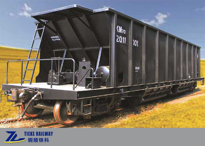 Chariots ferroviaires de trémie de charbon de minerai charge lourde de vitesse de 120 km/h 70 tonnes