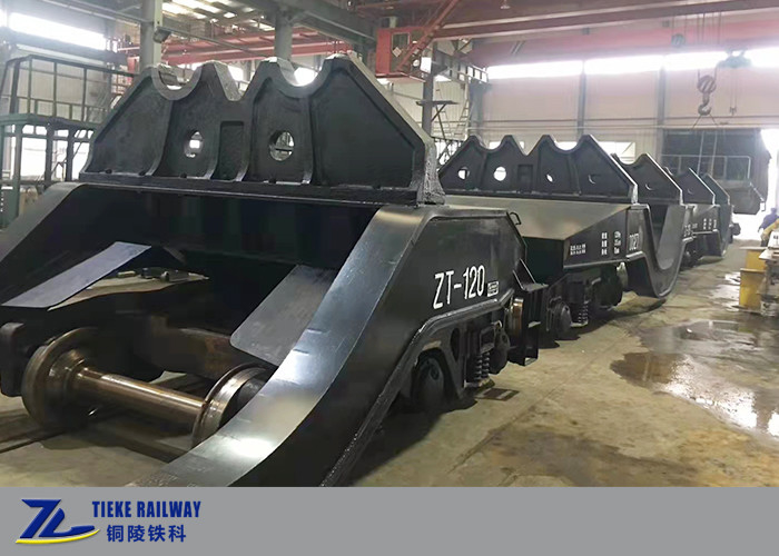 Coût bas à vitesse réduite de voiture de 120 Ton Hot Metal Ladle Transfer pour la sidérurgie