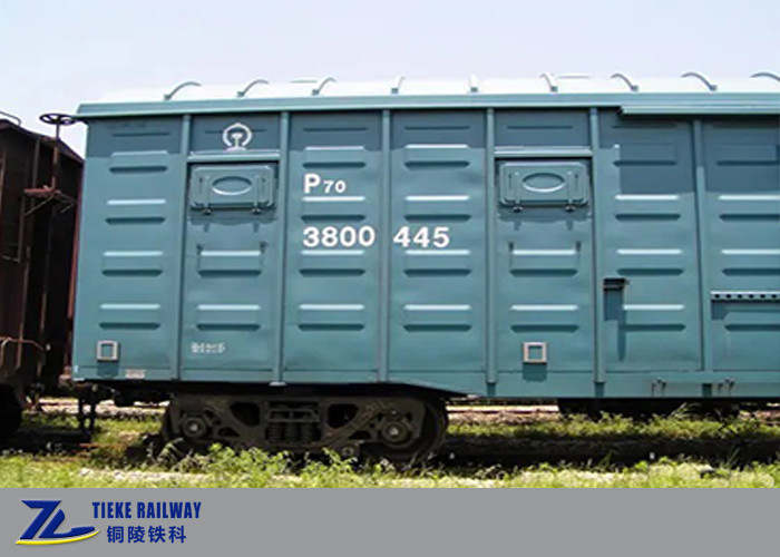 wagon couvert ferroviaire d'anti corrosion du chariot 70t de train de marchandises de mesure de 1435mm