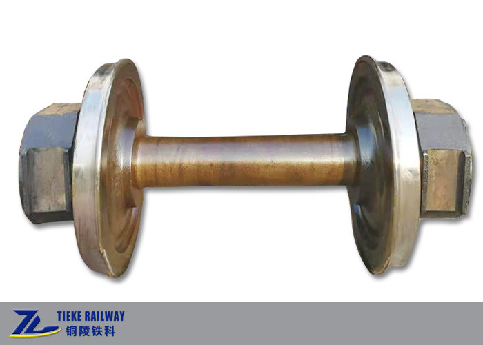 Type ferroviaire chariot de G de charge d'Axle Assembly For 120t de roue de train de Wheelset 840mm