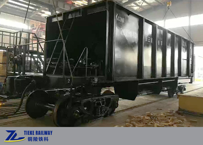 Chariot ferroviaire de trémie de voiture de train de cargaison d'UIC 60t pour les particules minérales de minerai de ballast