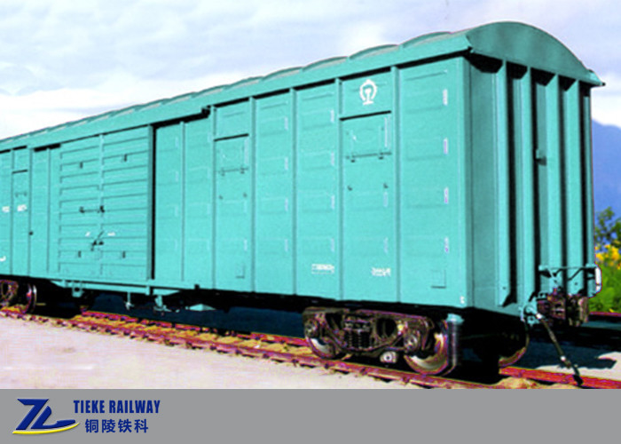 70t chargent la couverture ferroviaire 120km/H d'arc de train de voiture de chariot de boîte de 8 roues anticorrosion