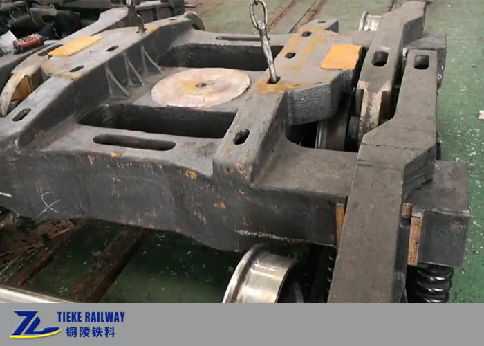 Chariot de poche de Ton Heavy Duty Bogies For de l'axe 120 du charriot trois de wagon ferroviaire