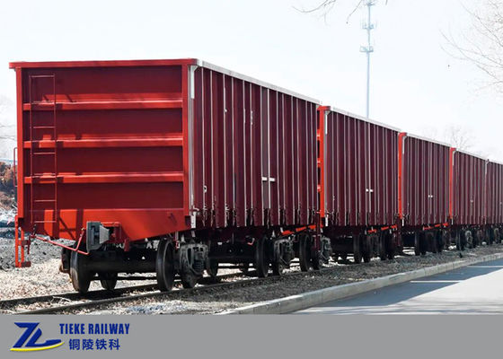 wagon ferroviaire de mesure de 1520mm avec le volume 82 M3 d'Axle Load 23.5t