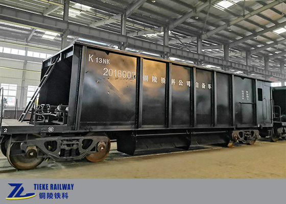 Train de fret de chargement de déchargement pneumatique des chariots 60t de trémie de minerai