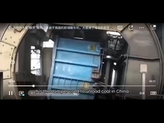 Le grand véhicule se retournent ! ! ! D'ici 20 secondes déchargement de 8 charbons de chariots