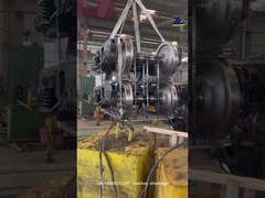 charriot de 25t Axle Load Meter Gauge Wagon avec la charge élevée et le cadre durable